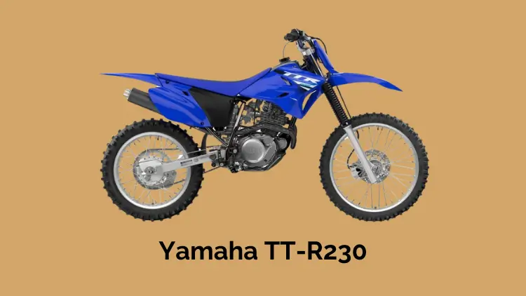Best Beginner Dirt Bike for Adults: A Comprehensive Guide 5 Yamaha TT-R230